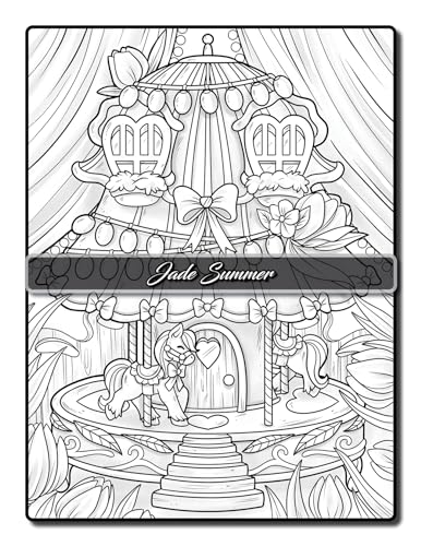 Fairy Homes Coloring Book: For Adults with Fantasy Designs for Fun and Relaxation