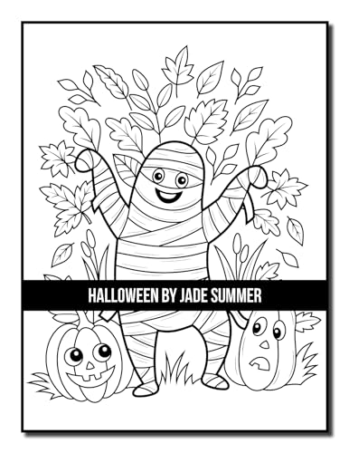 Halloween Coloring Book: For Adults with Beautiful Flowers, Adorable Animals, Spooky Characters, and Relaxing Fall Designs (Halloween Coloring Books)