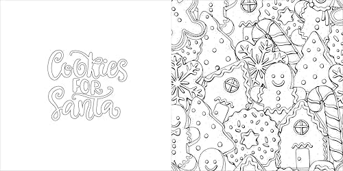 Classic Christmas Coloring (Keepsake Coloring Book) – Relaxing Holiday Designs Plus Quotes