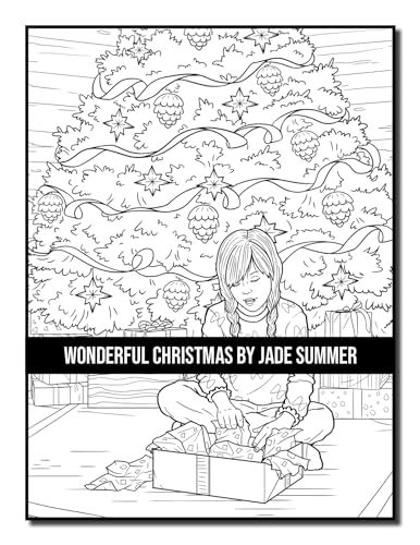 Wonderful Christmas: An Adult Coloring Book with Charming Christmas Scenes and Winter Holiday Fun (Christmas Coloring Books)