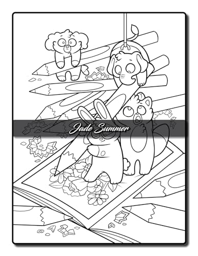 Tiny Animals Coloring Book: For Adults with Hilarious Scenes for Fun and Relaxation (Cute Animal Coloring Books)
