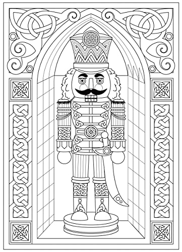Creative Haven Celtic Christmas Coloring Book (Adult Coloring Books: Christmas)