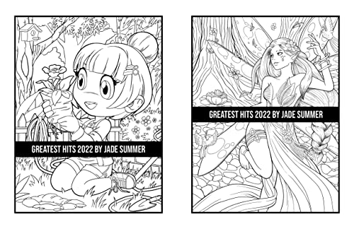 Greatest Hits: An Adult Coloring Book with the 100 Best Pages from the Jade Summer Collection