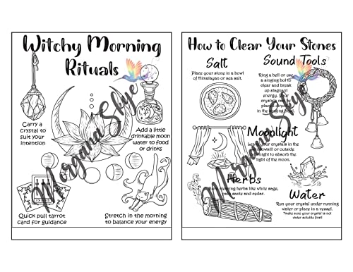 Witchcraft Coloring Book for Adults: Channel Your Creative Energy and Discover the Magic of Plants, Herbs, Crystals, and Beyond