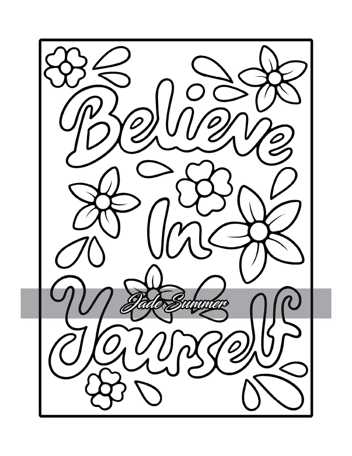 Simple Coloring Book: Easy, Bold, and Large Print Designs for Adults, Teens, Seniors, and Beginners (Easy Coloring Books)