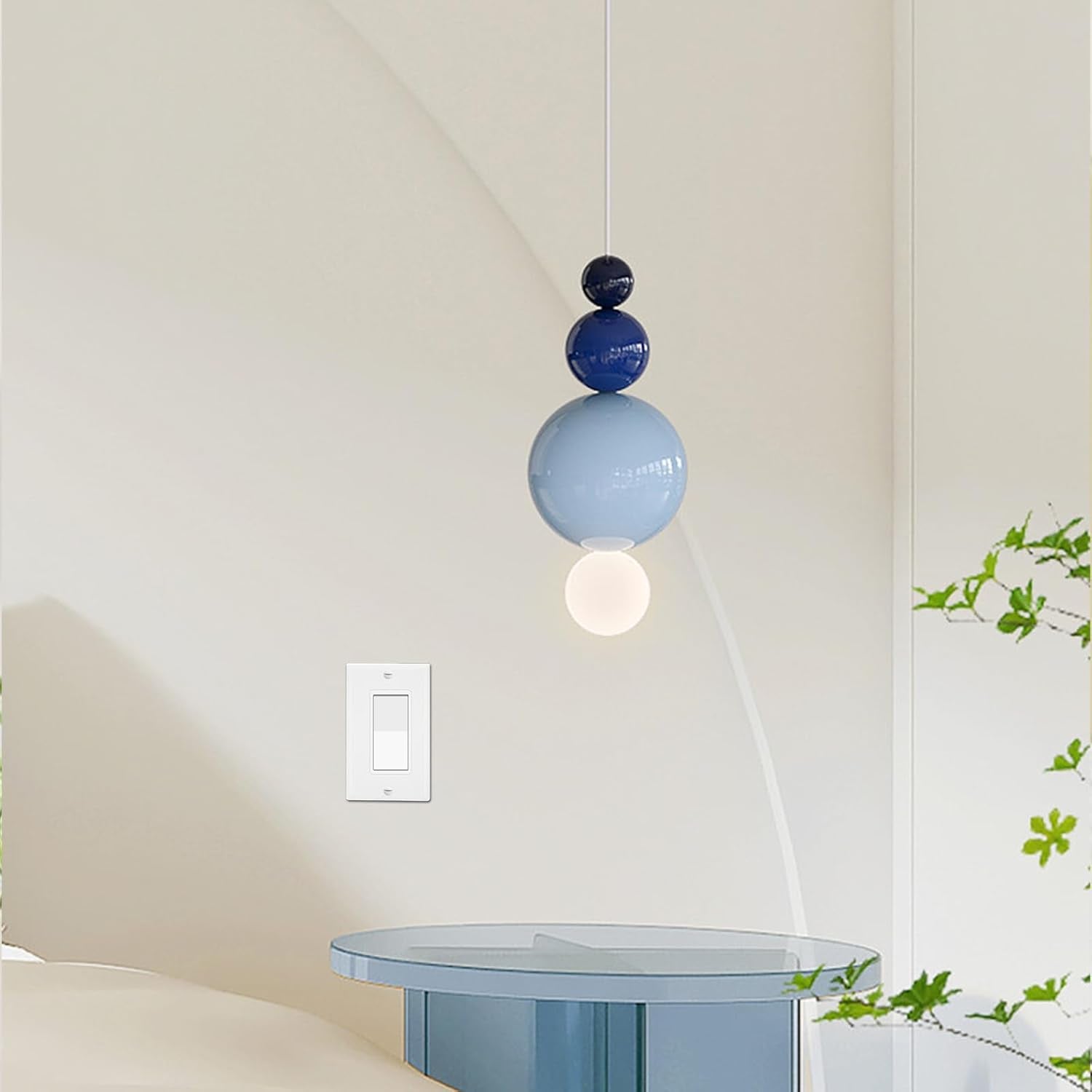 Single Pole Double Rocker Light Switches,Greencycle 2 Pack Paddle Light Switches 15 Amp,Sp Decora Switch White,120V-277V Ac,On/Off Wall Switch, Residential/Commercial Grade,Home & Office,Ul/Cul