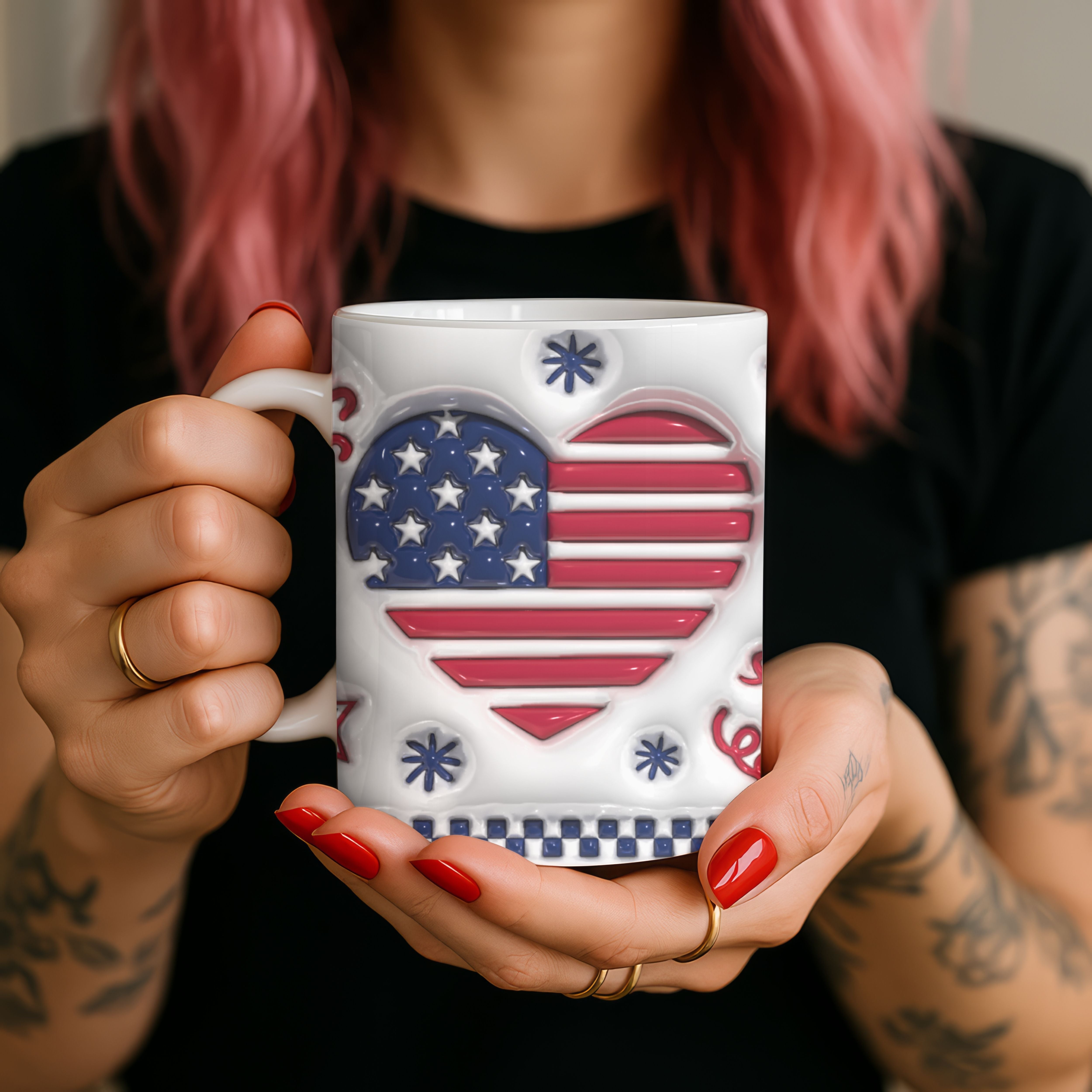 Funny Trump Supporter Mug, I’m Still a Trump Girl Coffee Mug, 3D Look Design, 11oz or 15oz