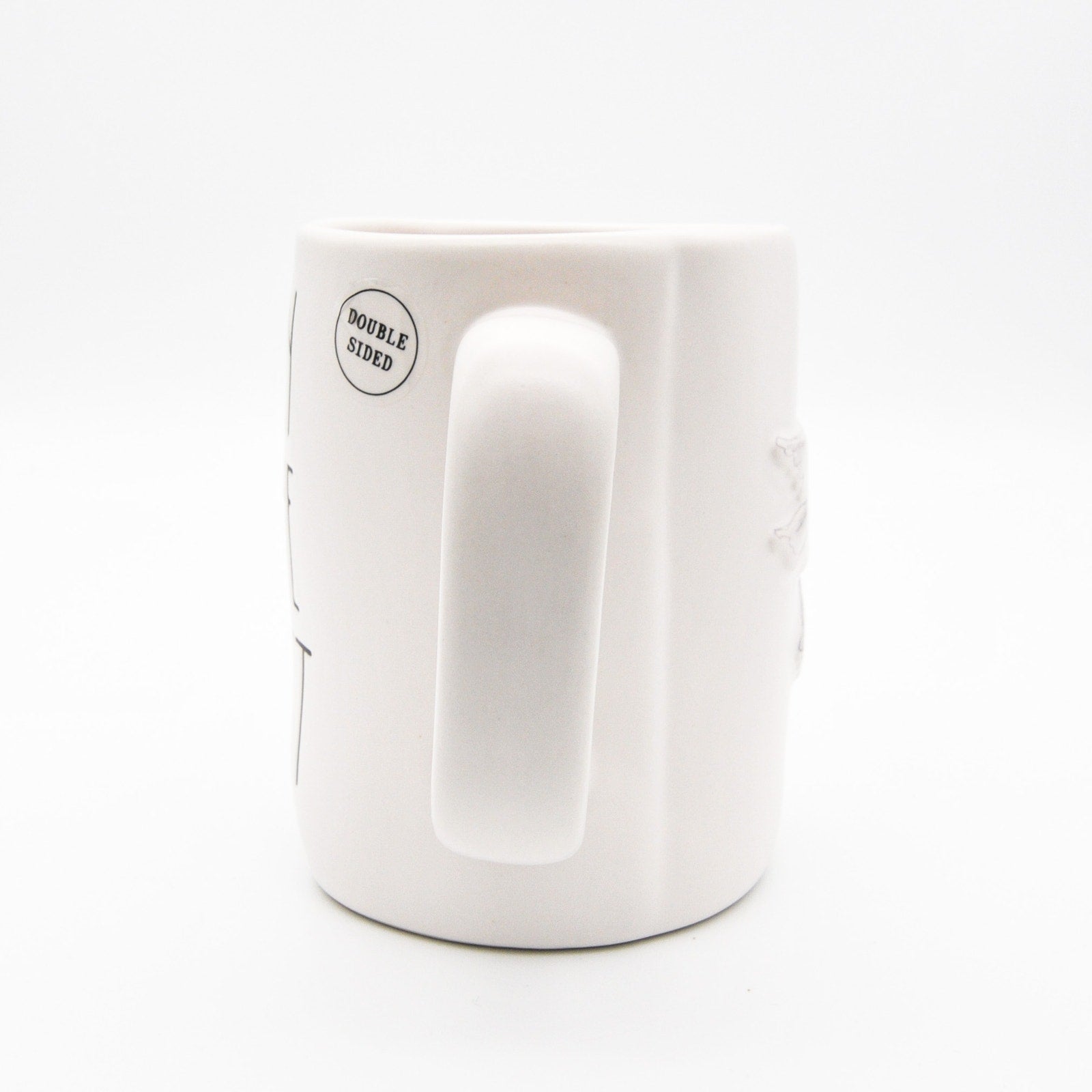 Rae Dunn Christian Mug, Glory In The Highest 16oz Double-Sided Ceramic Coffee Cup Christmas Gift, Brand New Item