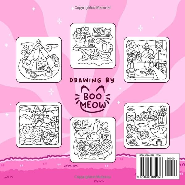 Stoner Spaces: Trippy Coloring Book for Adults Featuring Psychedelic and Groovy Art with Animals, Mushrooms, and Magic for Relaxation