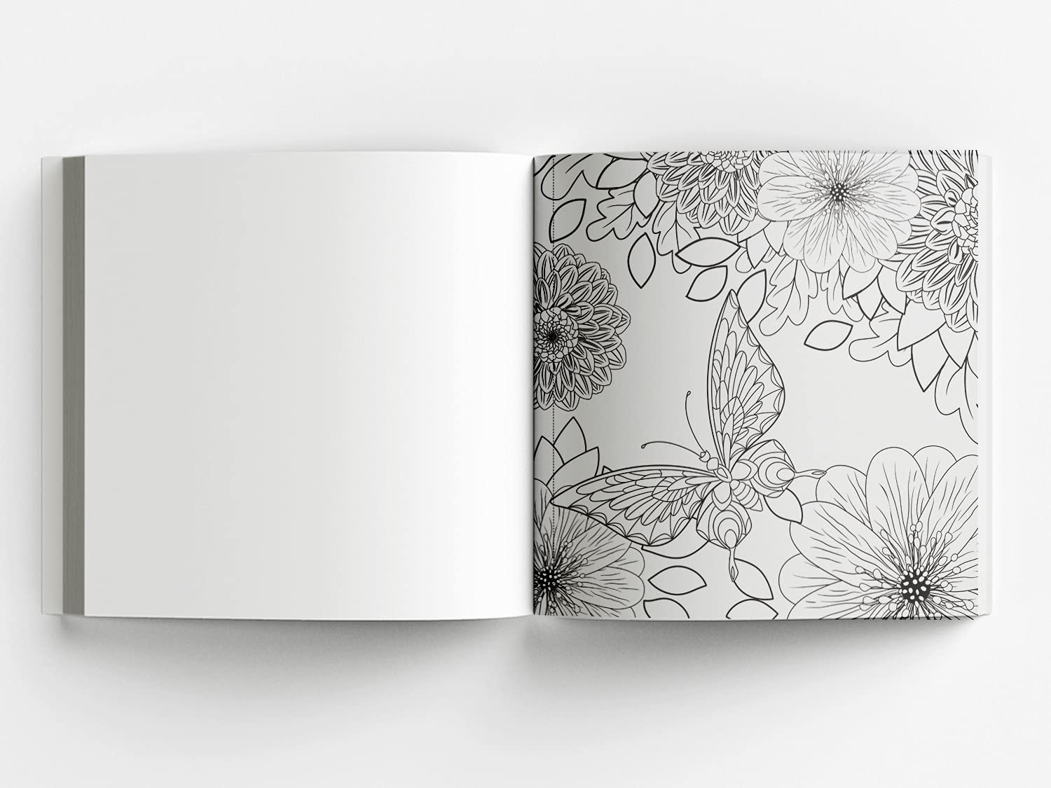 Nature, Garden and Forest: Colouring Books for Adults with Tear Out Sheets (Adult Colouring Book) [Paperback] Wonder House Books Editorial