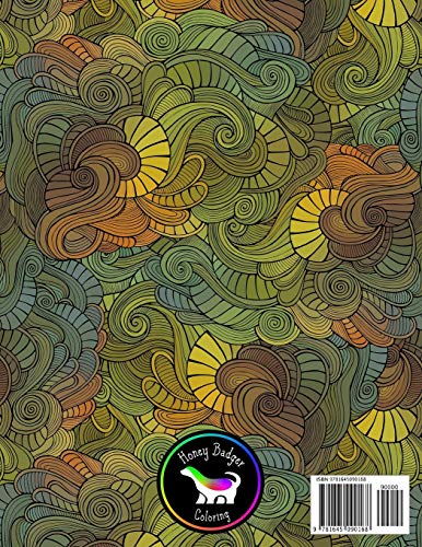 Pooping Animals: A Funny Coloring Book for Adults