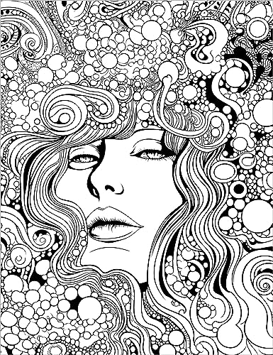 Get Your Groove On: An Absolutely Fabulous Hippie Adult Coloring Book