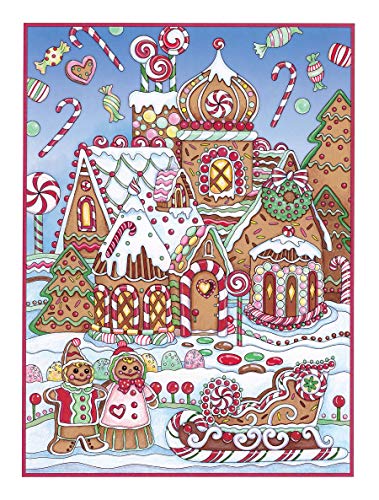 Creative Haven Creative Christmas Coloring Book (Adult Coloring Books: Christmas)