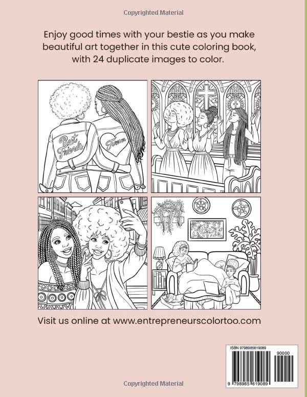 Breathe, Girl: A Self-Care Coloring Book for Black Women Featuring Cozy, Relaxing, and Empowering Sisterhood Moments