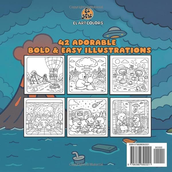 Adorable Apocalypse: A Coloring Book of Catastrophic Cuteness