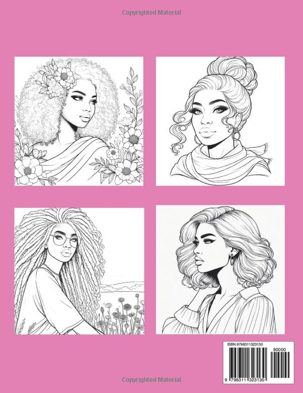 It Is Well: Inspirational Coloring Book For Black Women