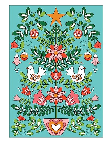 Creative Haven Christmas Cheer Coloring Book (Adult Coloring Books: Christmas)