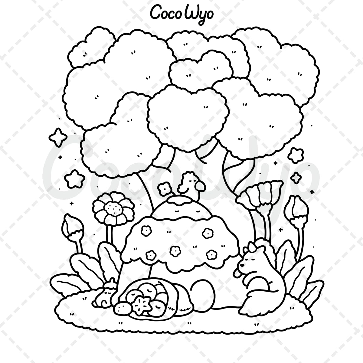 Lala Friends: Coloring Book for Adults and Teens Featuring Dreamy Characters in Imagined Worlds (Cozy & Cute Coloring)