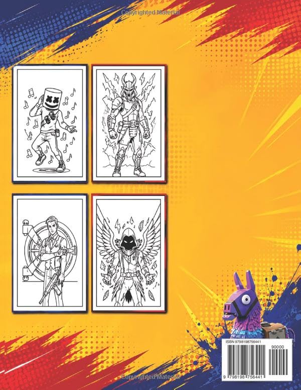 COLORING BOOK VIDEO GAME: Fun and Easy Video Game Inspired Coloring Pages for Kids and Teens