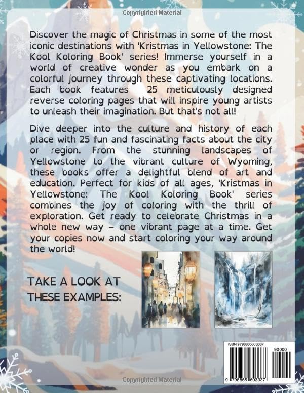 Kristmas in Yellowstone: The Kool Koloring Book