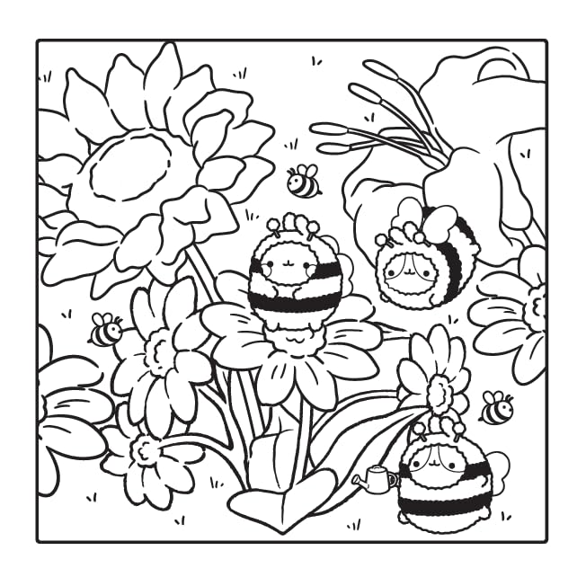 Molang - Cosy coloriages