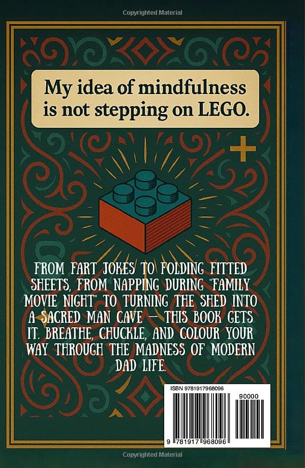 Mindful Muses For Dads: A Mindful Muses Series Book (Mindful Muses Colouring Series (UK English))