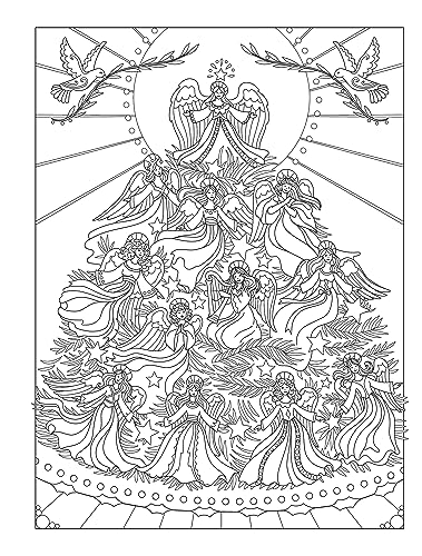 Creative Haven Creative Christmas Coloring Book (Adult Coloring Books: Christmas)