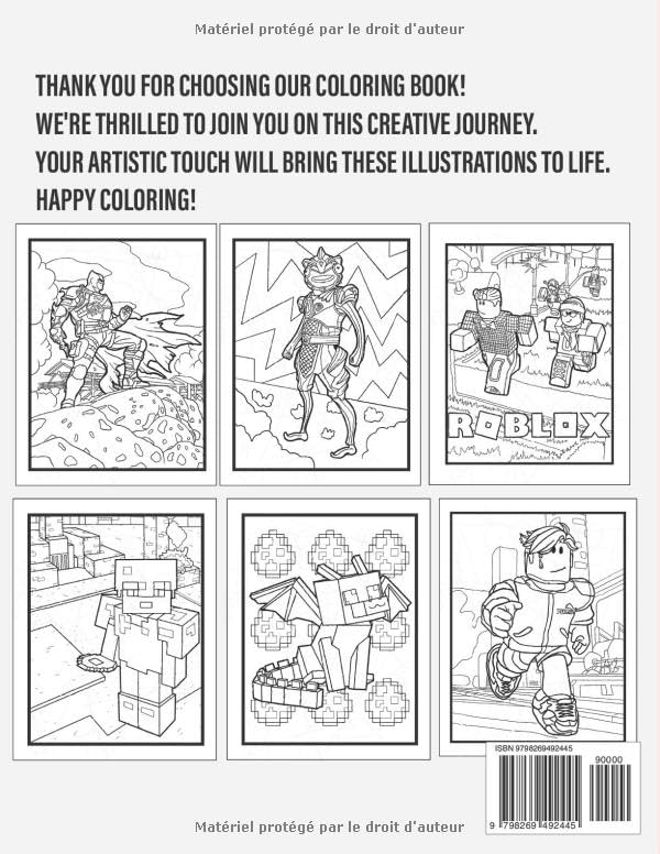 3 IN 1 COLORING BOOK: 60 High-Quality Coloring Pages for Kids ages 4-12. Boys, Fans and Adults