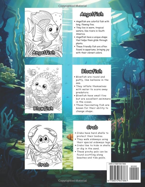A to Z Ocean Quest Coloring Book!: A Colorful Splash into Learning!