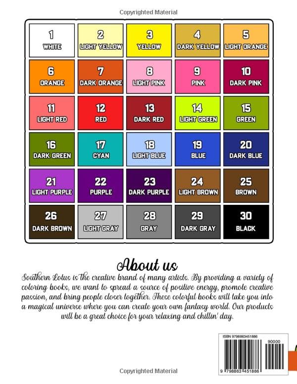 Color By Number Butterflies: Coloring Book of Beautiful Butterfly Illustrations With Flowers and Detailed Color Palette For Adults Women Girls, Drawing Pages To Relax and Relieve Stress