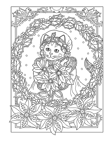 Creative Haven Creative Christmas Coloring Book (Adult Coloring Books: Christmas)