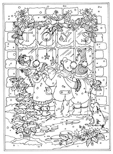 Creative Haven Winter Wonderland Coloring Book (Adult Coloring Books: Seasons)