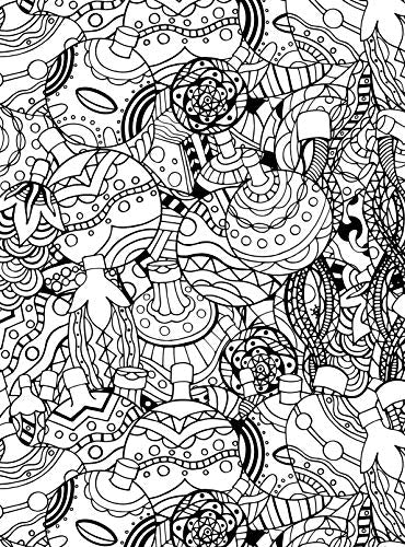 Christmas Coloring Book For Adults: Home for the Holidays - Coloring in a Winter Wonderland