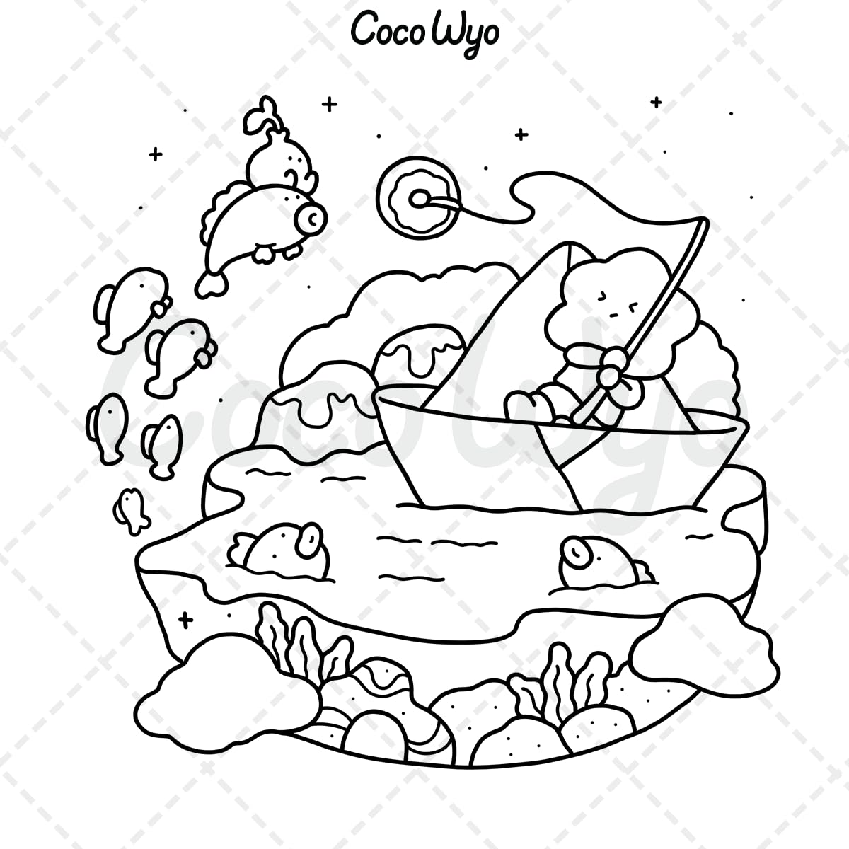 Lala Friends: Coloring Book for Adults and Teens Featuring Dreamy Characters in Imagined Worlds (Cozy & Cute Coloring)