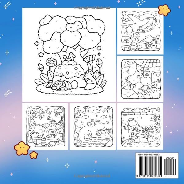 Lala Friends: Coloring Book for Adults and Teens Featuring Dreamy Characters in Imagined Worlds (Cozy & Cute Coloring)