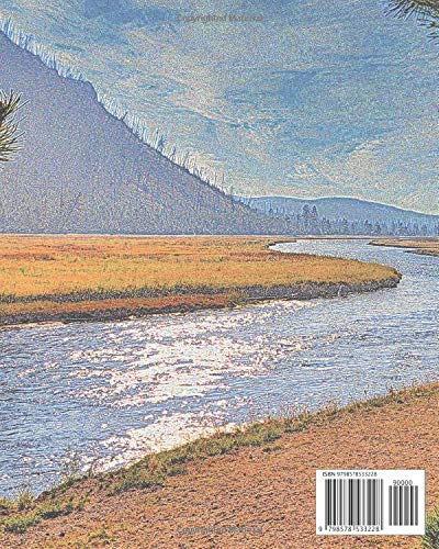 National Parks Coloring Book: Yellowstone Beautiful Wildlife