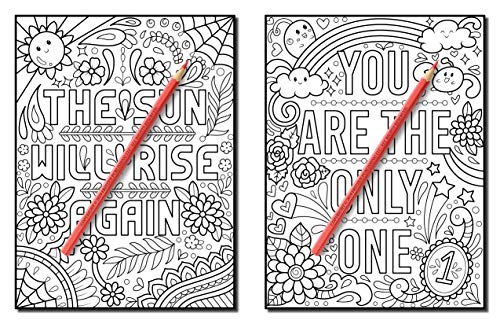 Dreams Come True: An Adult Coloring Book with Fun Inspirational Quotes, Adorable Kawaii Doodles, and Positive Affirmations for Relaxation