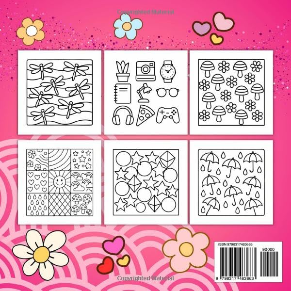 Peaceful Patterns Coloring Book: Bold and Simple Designs for Stress Relief and Creative Mindfulness