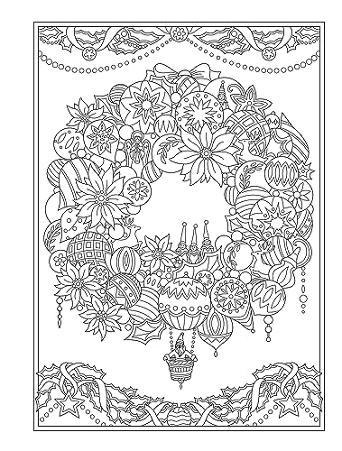 Creative Haven Creative Christmas Coloring Book (Adult Coloring Books: Christmas)