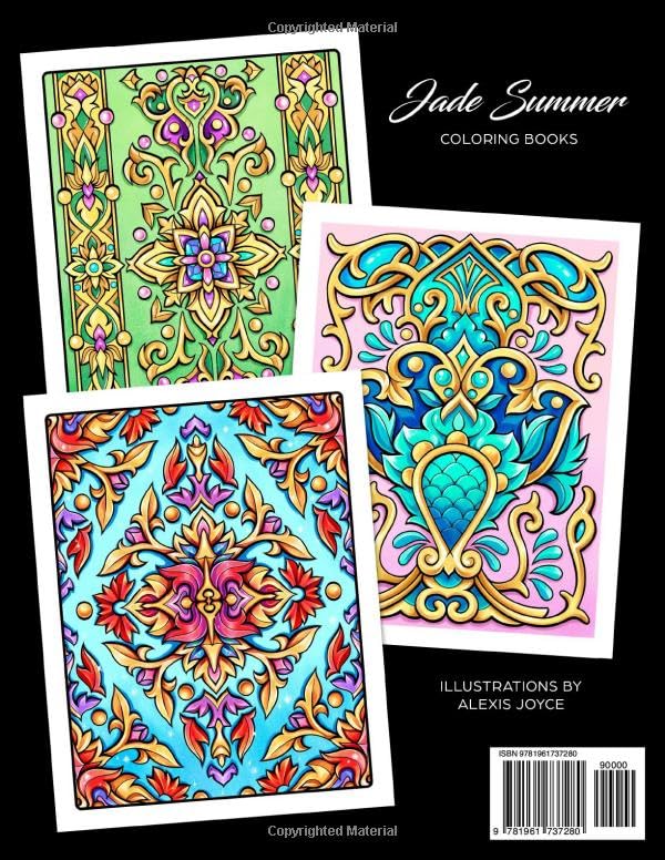 Elegant Patterns: Coloring Book for Adults with Beautiful Patterns for Mindfulness, Stress Relief, and Relaxation