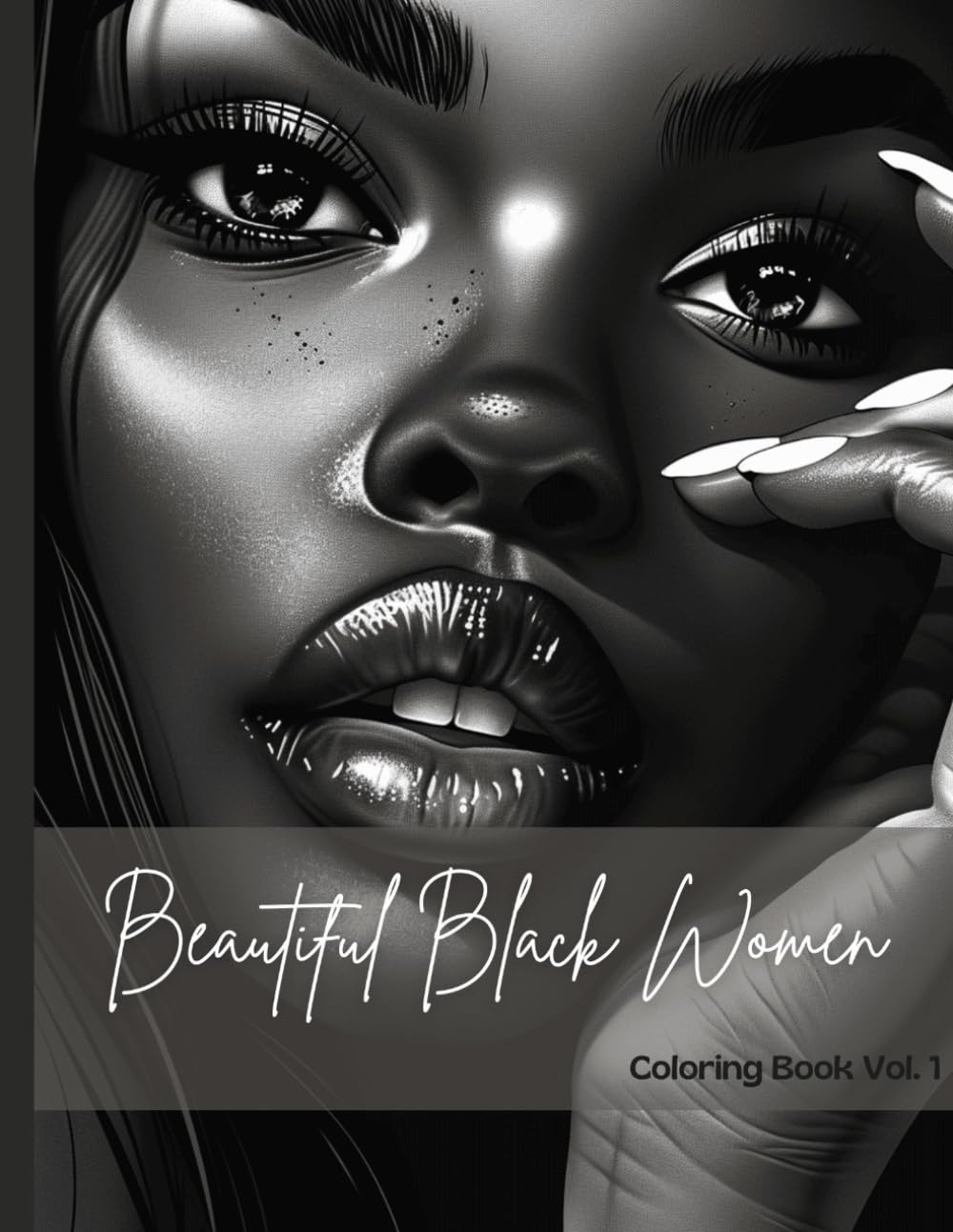 Black Woman Coloring Book | Beautiful Black Girl Magic Coloring Pages at 102 Pages for Adults & Teens | Aesthetic Cover & Interior (Black Women Coloring Book Vol.1)