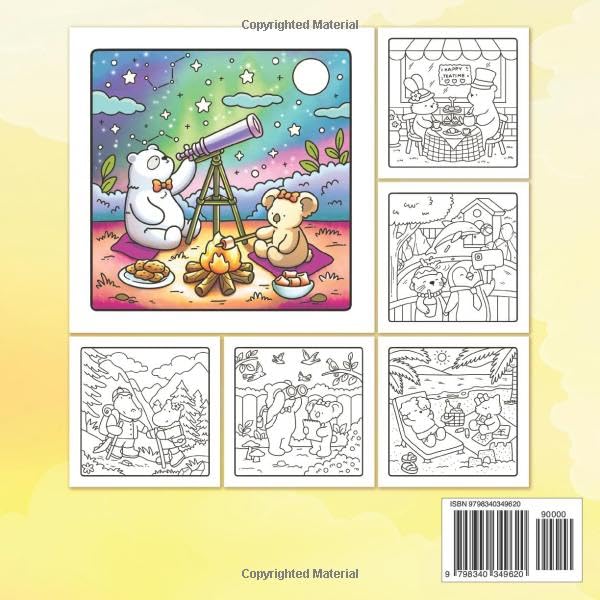 Cozy Date: Coloring Book for Adults and Teens Featuring Adorable Animal Couples in Cozy Hygge Moments for Relaxation (Cozy Cosmos)