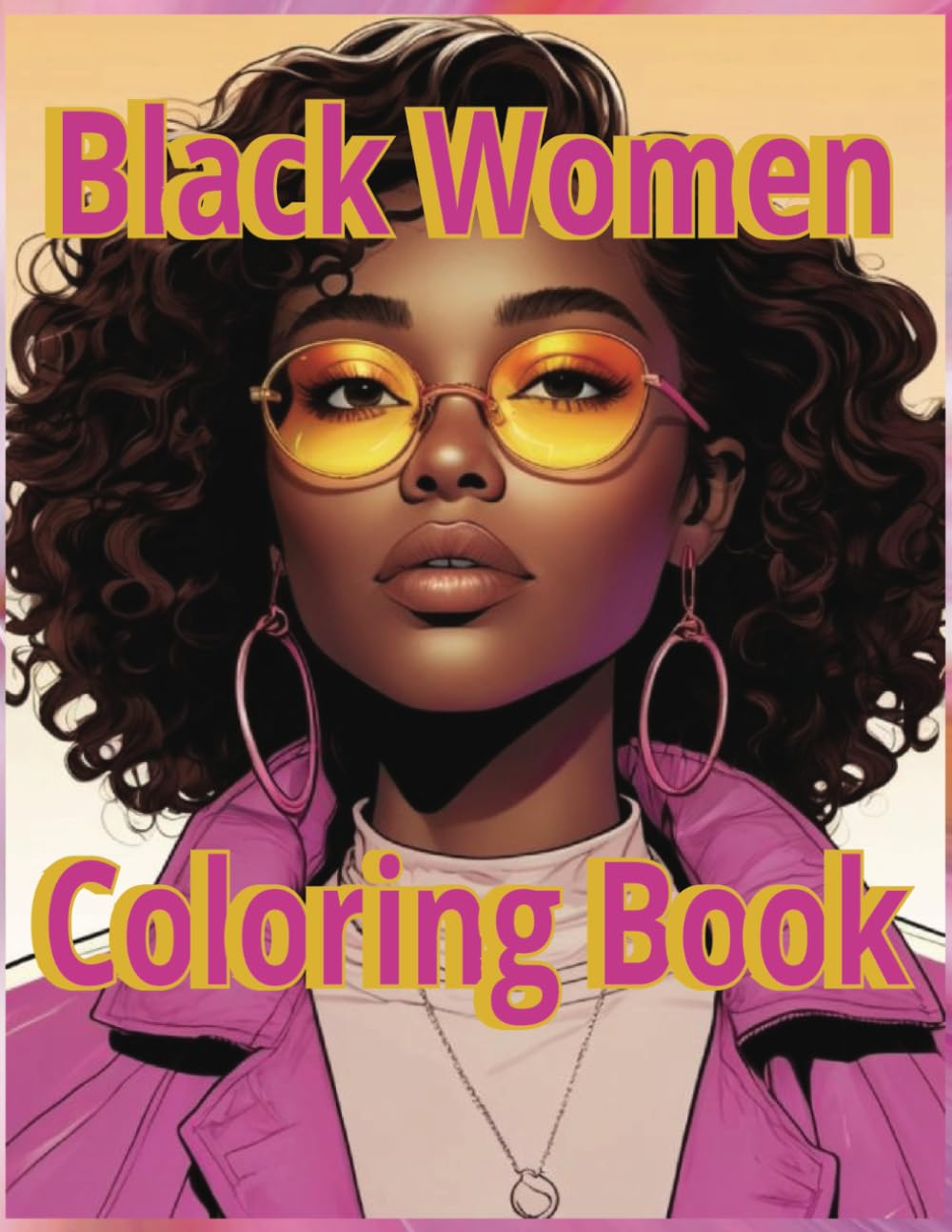 BLACK WOMEN COLORING BOOK
