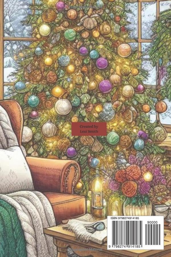 Christmas Coloring: A Coloring Book for Adults