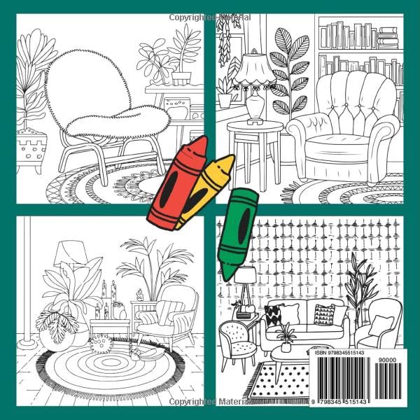 Fuzzy Hygge Coloring Book: Bold and Easy Simple Hygges Scenes to Warm Your Heart (Hygge Place Coloring Books)