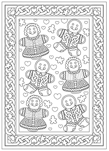 Creative Haven Celtic Christmas Coloring Book (Adult Coloring Books: Christmas)
