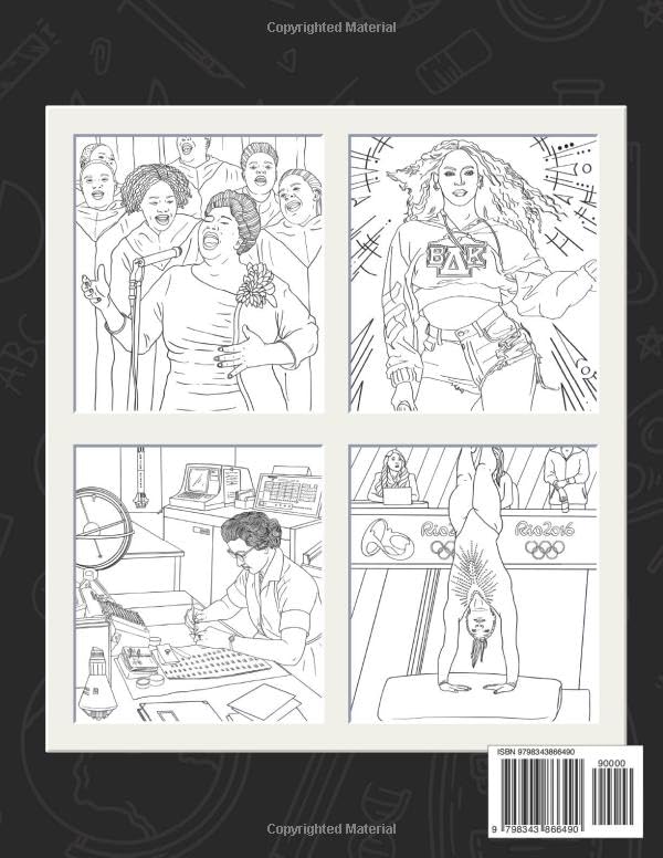 Trailblazing Black Women Coloring Book: Real-Life Stories and Coloring Pages of 20 Amazing Trailblazing African-American (Lumina: Lighting Up History)