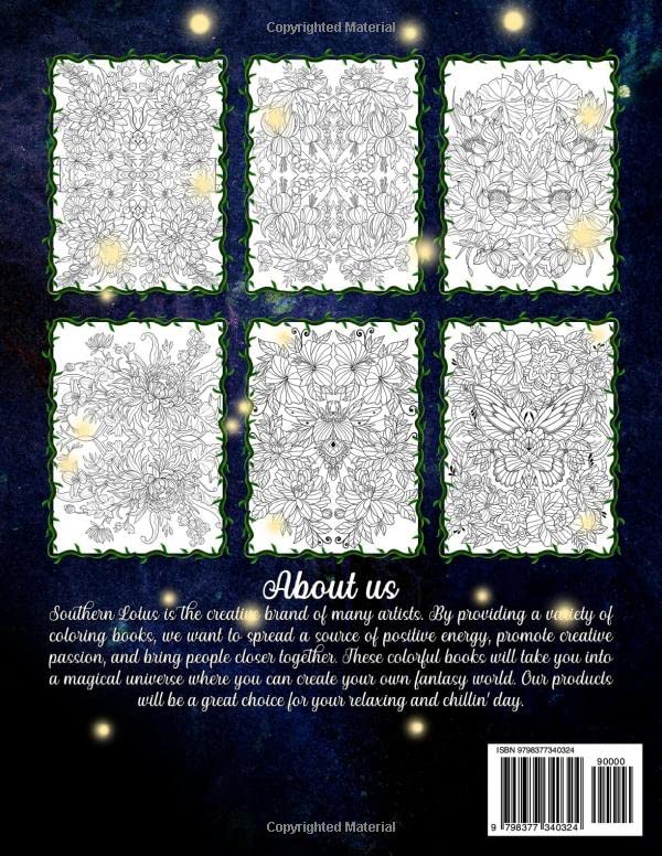 50 Flowers Coloring Book: A Collection Of Flower Illustrations For Adults Girls Teens Kids, Art Colored Papers With Floral Designs Provides Relaxation And Creativities