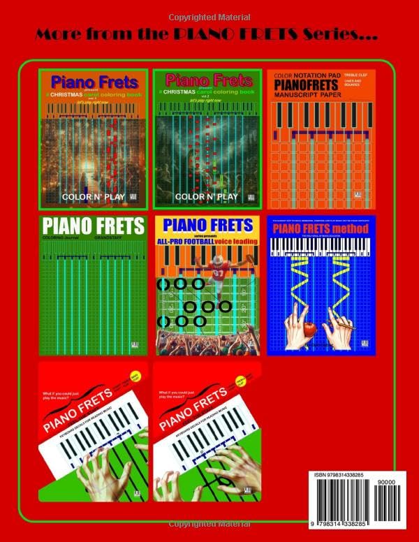 A Christmas Carol coloring book vol. 2: Piano Frets present