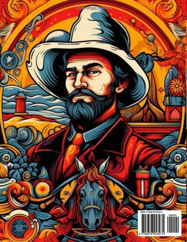 Wild West Coloring Book